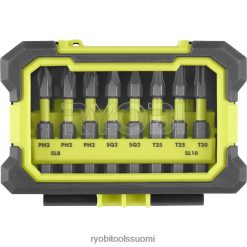 RYOBI 10 kpl vyöpidikesarja 22224824 Lisätarvikkeet