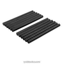 RYOBI 12 kpl. yleiskäyttöinen täysikokoinen musta liimapuikko 22224751 Lisätarvikkeet