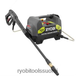 RYOBI 1600 psi sähköinen painepesuri 22224380 ulkona