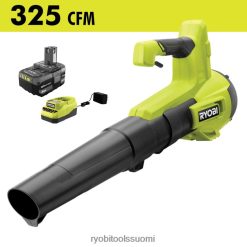 RYOBI 18v one+ 325 cfm suihkupuhallinsarja 22224306 ulkona