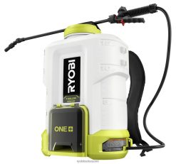 RYOBI 18v one+ 4 gallonan reppu kemikaalisuihkusarja 22224441 ulkona