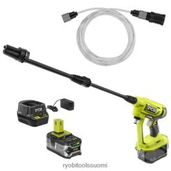 RYOBI 18v one+ ez clean tehopuhdistussarja 22224415 ulkona