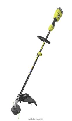 RYOBI 18v one+ harjattomalla kiinnikkeellä varustettu nauhatrimmerisarja 22224296 ulkona