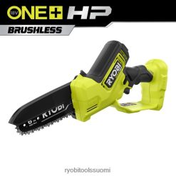 RYOBI 18v one+ hp 6 kompakti harjaton oksasaha 22224353 ulkona