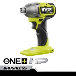 RYOBI 18v one+ hp harjaton 1/4-iskuohjain 2222449 sähkötyökalut