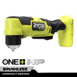 RYOBI 18v one+ hp kompakti harjaton 3/8 suorakulmapora 2222432 sähkötyökalut