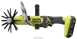 RYOBI 18v one+ kompakti kultivaattorisarja 22224447 ulkona