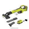 RYOBI 18v one+ powered harja käsipölynimurisarja 22224557 puhdistus