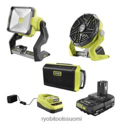 RYOBI 18v one+ täysikokoinen asuntoautosarja 22224466 valaiseva elämäntapa ja virkistys