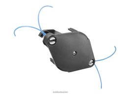 RYOBI 2-in-1 kääntyvä kiinteä linja ja teräpää 22224256 ulkona