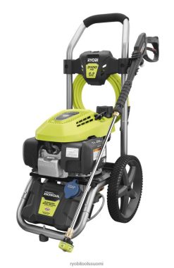 RYOBI 3100 psi 2,3 gpm kylmävesikaasupainepesuri 22224382 ulkona