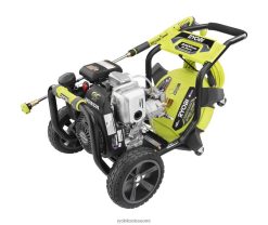 RYOBI 3400 psi honda gc190 kaasupainepesuri 16 pintapuhdistimella 22224386 ulkona