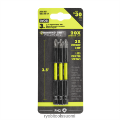 RYOBI 3 kpl 3-1/2 timanttihiekkaiskukäyttöterät 22224839 Lisätarvikkeet