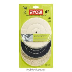 RYOBI 3 kpl 6 kiillotuspyöräsarja 22224780 Lisätarvikkeet