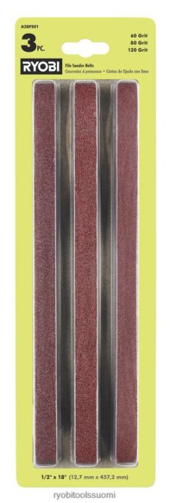 RYOBI 3 kpl viilahiomahihnat 22224770 Lisätarvikkeet