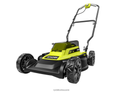 RYOBI 40v 2-in-1 18 push ruohonleikkurisarja 22224245 ulkona