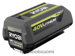 RYOBI 40v 4ah akku 22224704 akut ja laturit