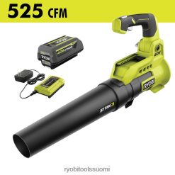 RYOBI 40v 525 cfm suihkupuhallinsarja 22224316 ulkona