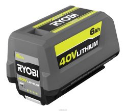 RYOBI 40v 6ah akku 22224698 akut ja laturit