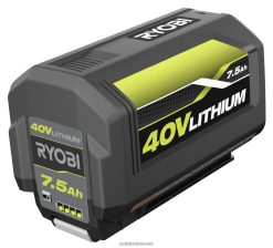 RYOBI 40v 7,5ah akku 22224701 akut ja laturit