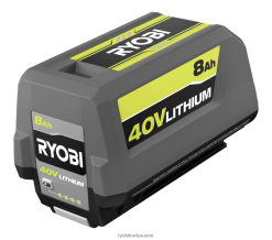 RYOBI 40v 8ah akku 22224707 akut ja laturit