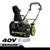 RYOBI 40v hp harjaton 18 lumilinkosarja 22224433 ulkona