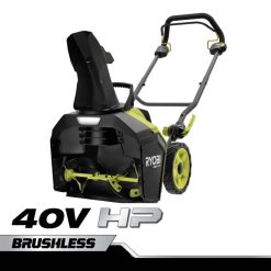 RYOBI 40v hp harjaton 18 lumilinkosarja 22224433 ulkona