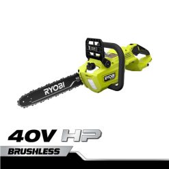 RYOBI 40v hv harjaton 14 moottorisaha 22224357 ulkona