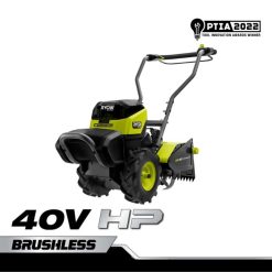 RYOBI 40v hv harjaton 18-piikkinen jyrsin 22224449 ulkona