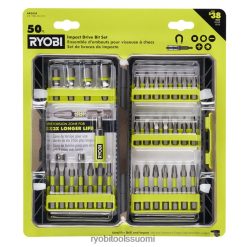 RYOBI 50 kpl iskukäyttöinen teräsarja 22224826 Lisätarvikkeet